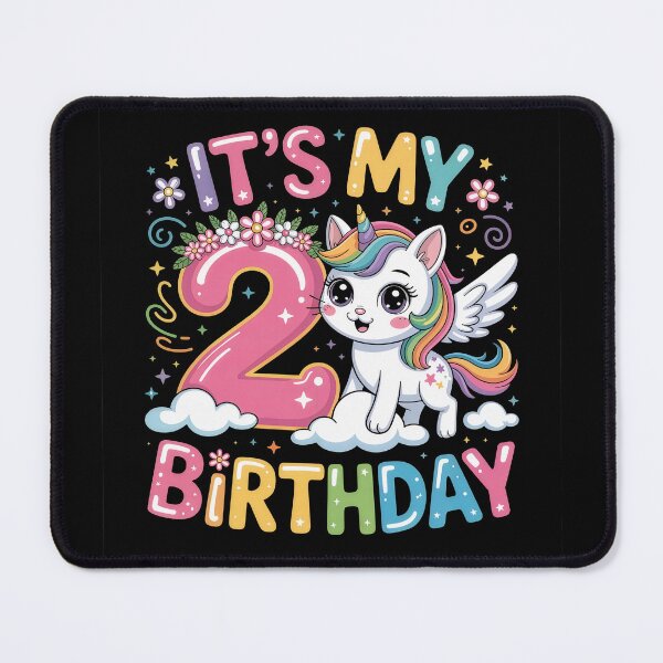 Item preview, 2 Birthday Unicorn designed and sold by jkrphoto.