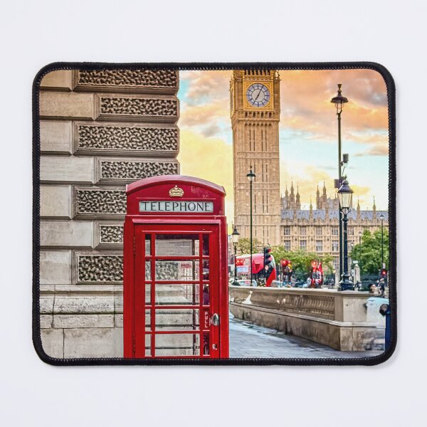 Item preview, London Phone Booth and Big Ben designed and sold by Craig Bernstein.