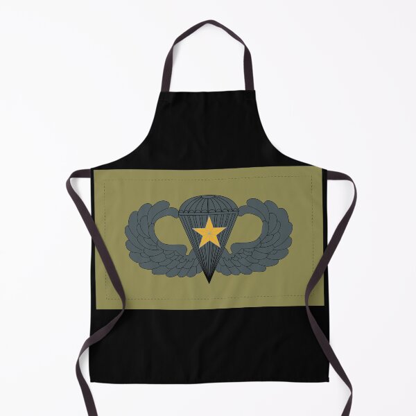 Item preview, Badge - Army - Parachutist - Basic - 5 Combat Star - Subdued X 300 designed and sold by Military Insignia Products.