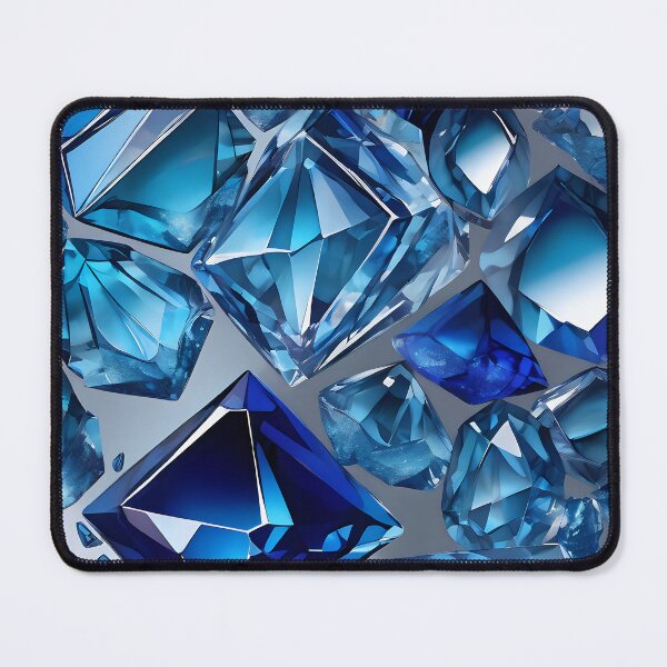 Item preview, Blue jewels that capture the essence of elegance. designed and sold by MissYouONLY.