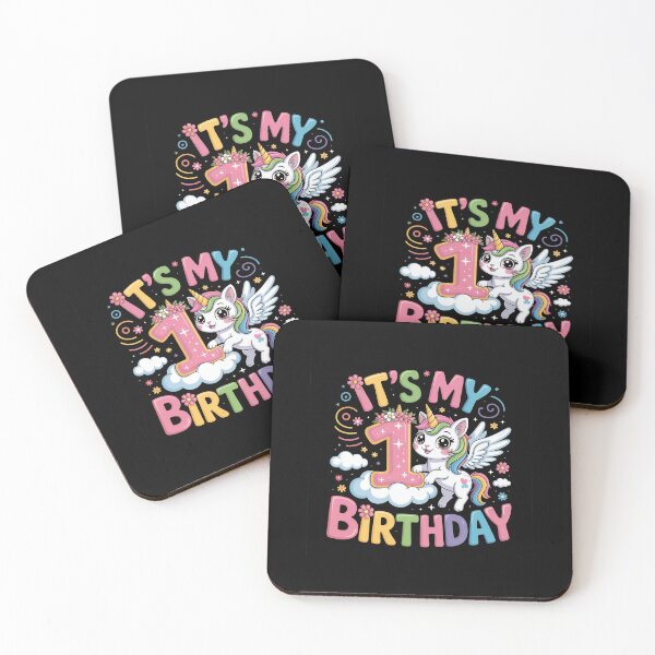 Item preview, 1 Birthday Unicorn designed and sold by jkrphoto.