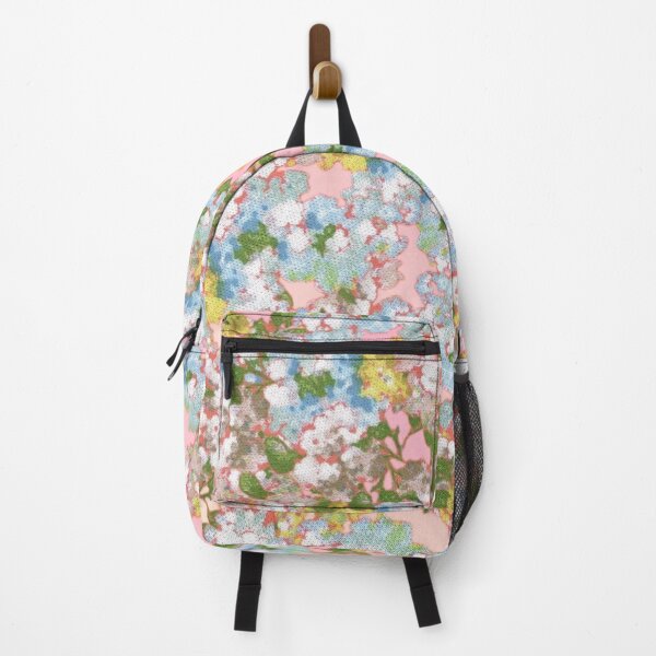 Item preview, Flower Bomb Pastel Colourway Digital Collage Designer Pattern ldandrade designed and sold by Licorice Moon.