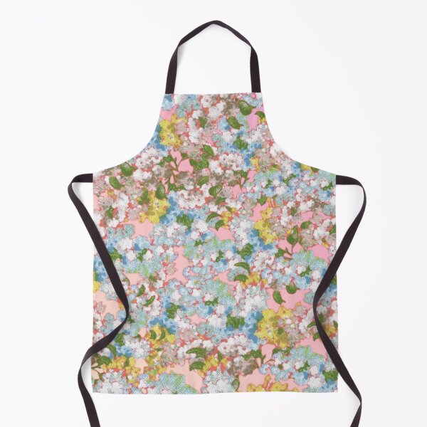 Artikelvorschau, Flower Bomb Pastel Colourway Digital Collage Designer Muster ldandrade entworfen und verkauft von Licorice Moon.