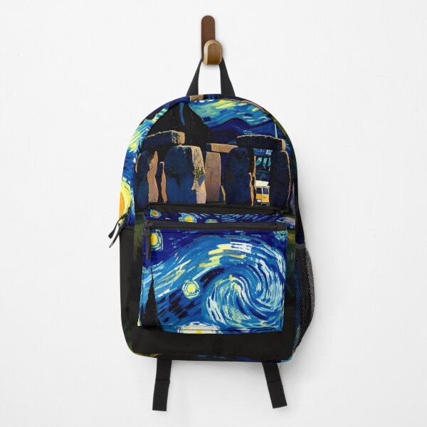 Item preview, stonehenge starry night colorful abstract design designed and sold by SmashingDeals.