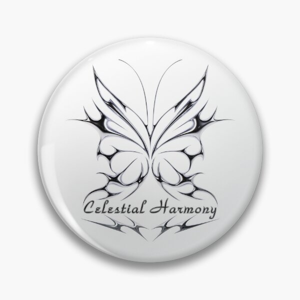Aperçu de l'œuvre Motif papillon spirituel d'harmonie céleste créée et vendue par FREELANIX.