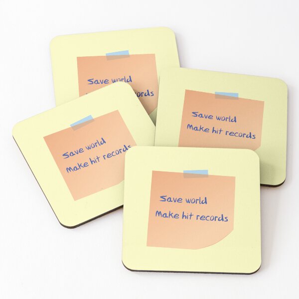 Item preview, Ambitious Agenda: Save World, Make Hit Records designed and sold by eldram.