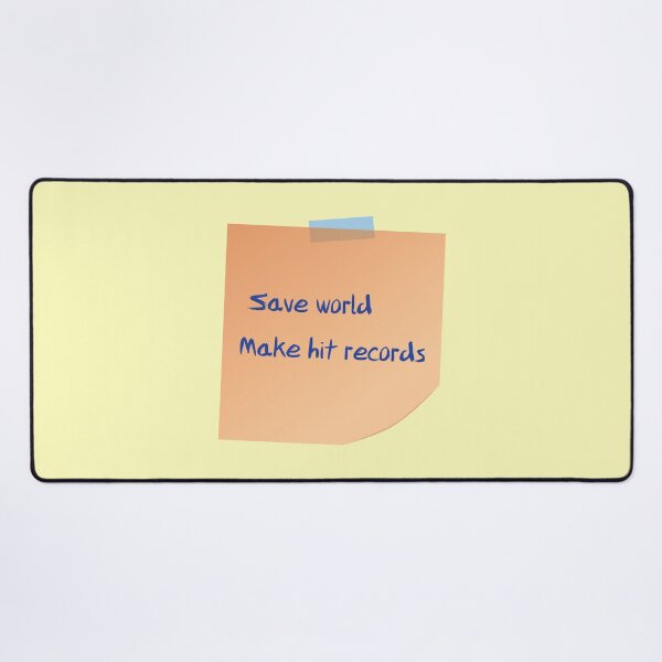 Item preview, Ambitious Agenda: Save World, Make Hit Records designed and sold by eldram.