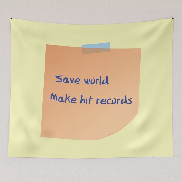 Item preview, Ambitious Agenda: Save World, Make Hit Records designed and sold by eldram.