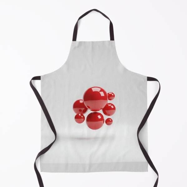 Item preview, Red Orbs — Minimal Floating Spheres designed and sold by VoidBloom Studio.