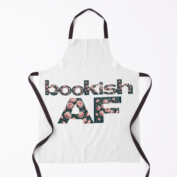 Item preview, Bookish AF Floral Typography Design designed and sold by Petal & Flame.