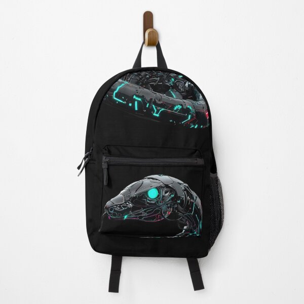 Item preview, Cybernetic Snake Profile | Neon Green Robotic Serpent Futuristic Design designed and sold by Naturalite19.