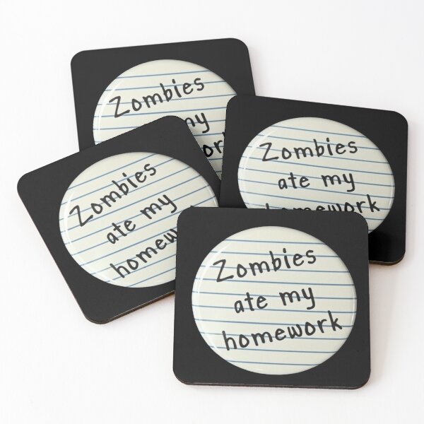 Item preview, zombies ate my homework designed and sold by Oniyasha.