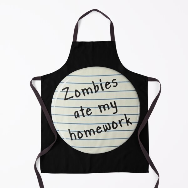 Item preview, zombies ate my homework designed and sold by Oniyasha.