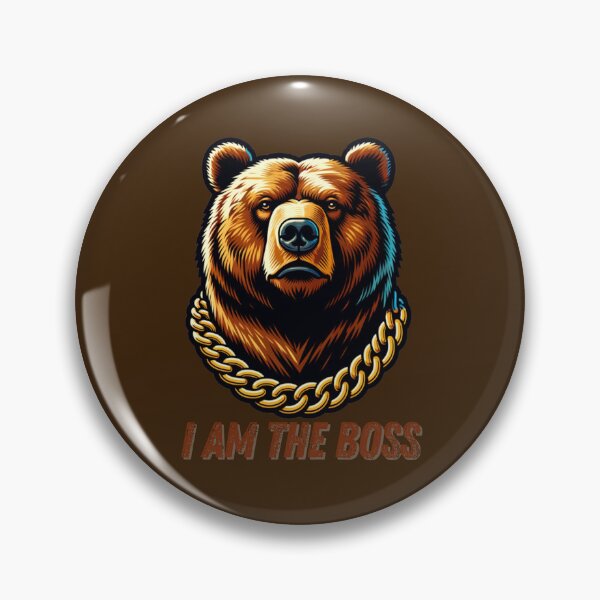 Item preview, Boss Bear with Chain designed and sold by All About DigiCraft by Fedelina.