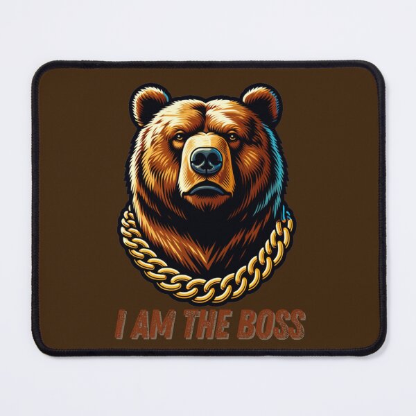 Item preview, Boss Bear with Chain designed and sold by All About DigiCraft by Fedelina.
