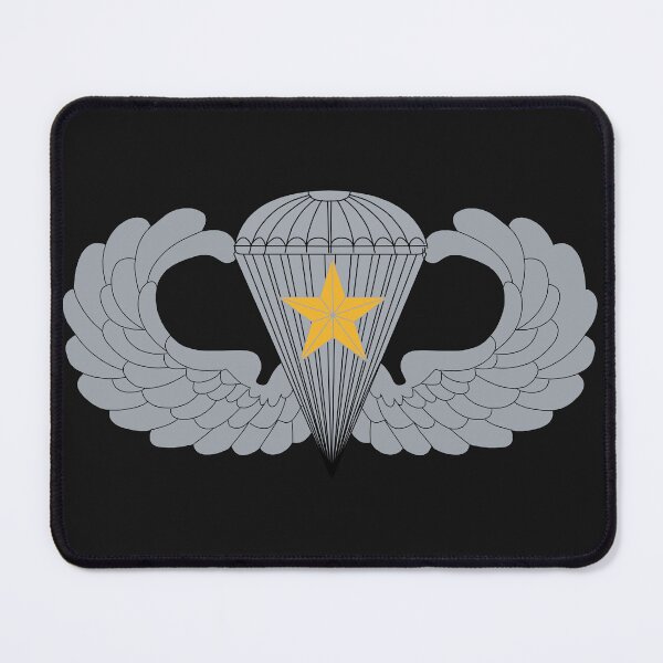 Item preview, Badge - Army - Parachutist - Basic - 5 Combat Star X 300  designed and sold by Military Insignia Products.