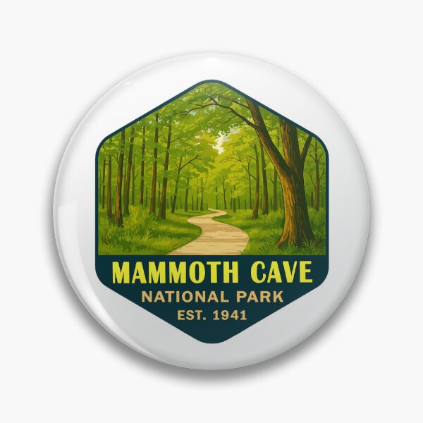 Item preview, Mammoth Cave National Park Kentucky Sticker designed and sold by Ismeal Von.