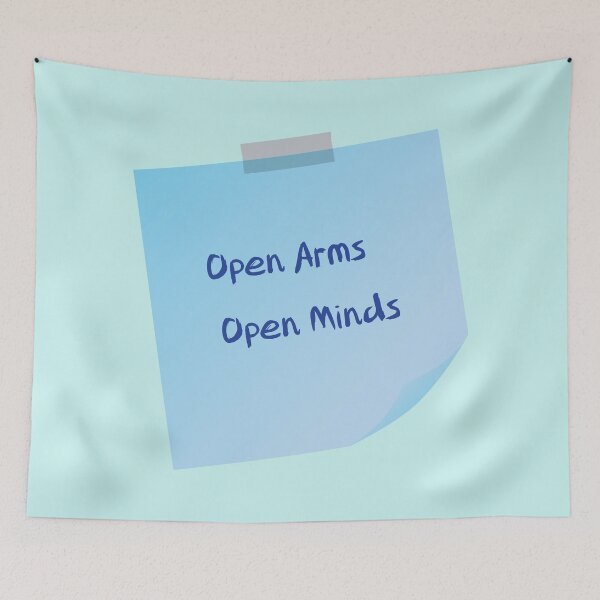 Item preview, A Vow of Welcome: Open Arms, Open Minds designed and sold by eldram.