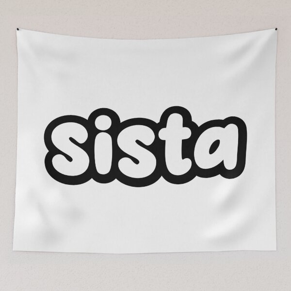 Item preview, Sista, outline designed and sold by Memes N Lore .