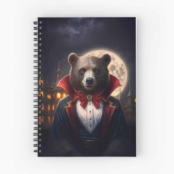 Item preview, Gothic Vampire Bear | Lord Bartholomew Thorne of Crowshollow Manor | Whimsical Halloween Art designed and sold by Englandbear.