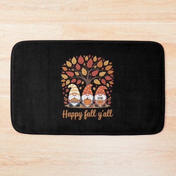 Item preview, Happy Fall Autumn Leaves Pumpkin Garden Gnomes T  designed and sold by EllinoKlemo.