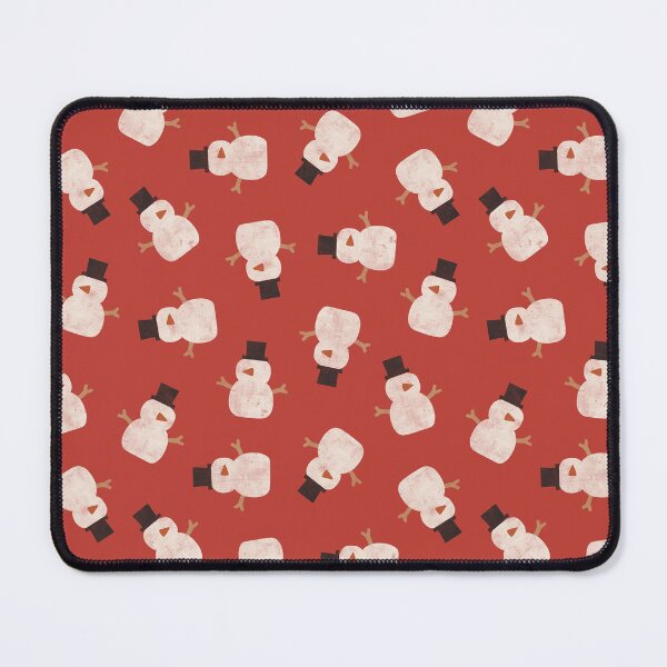 Item preview, Snowman - Christmas Holiday - red designed and sold by littlearrow.
