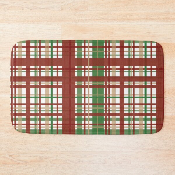 Item preview, Christmas Checked Pattern designed and sold by PrintsByAnnJ.