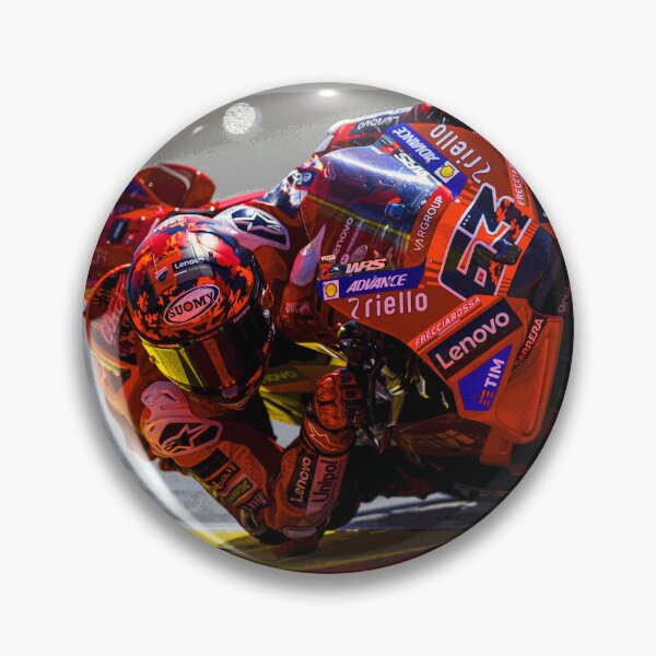 Item preview, Francesco Bagnaia racing his 2025 MotoGP motorcycle in the corners abstract designed and sold by Rodissimus1984.