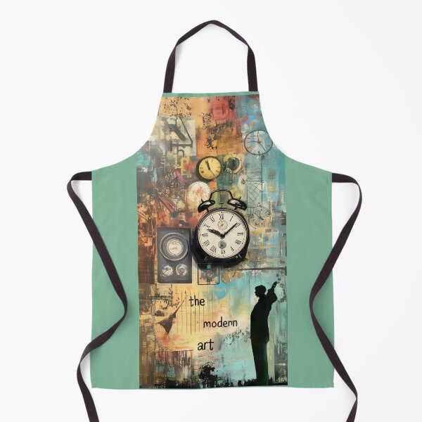 Item preview, Time Warp Collage: Abstract Clocks & Modern Art By Merch, Limited Edition designed and sold by MADISYNDONALD.
