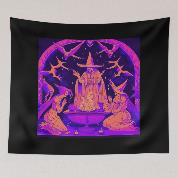 Item preview, Purple Witches designed and sold by PitchBlackIcon.