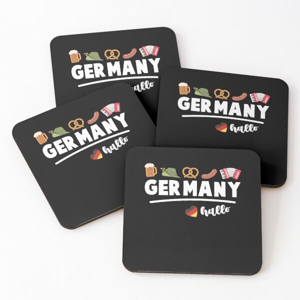 Item preview, Beer Pretzel Sausage Heart Germany Flag Colors designed and sold by Lenny Stahl.