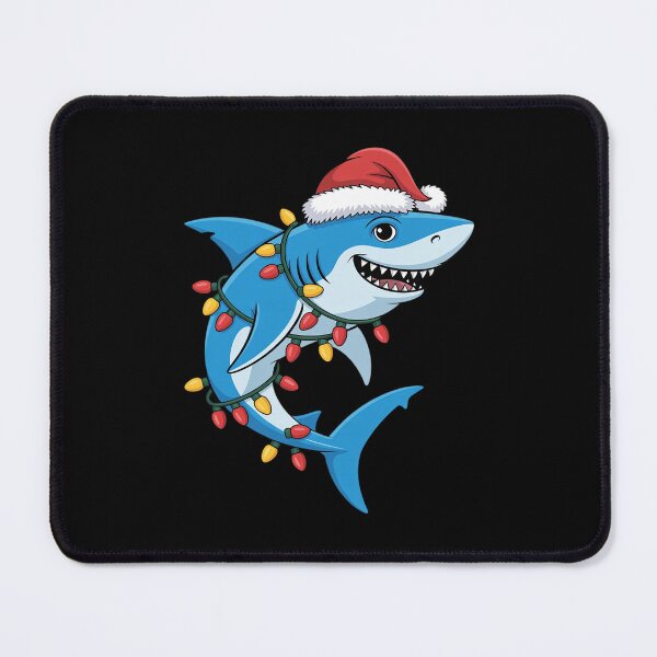 Item preview, Santa Shark Christmas Lights Sharkmas Tree Xmas designed and sold by AmparoBoyle.