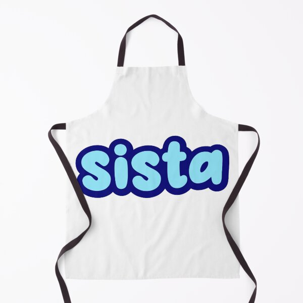 Item preview, Sista, blue outline designed and sold by Memes N Lore .