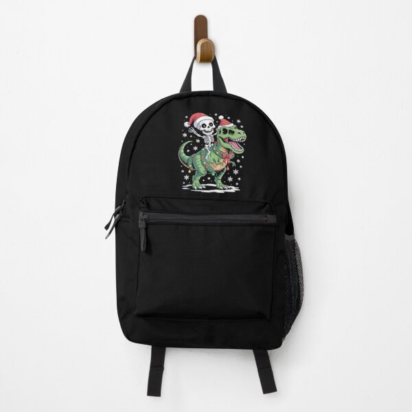 Item preview, Santa Skeleton Riding T-Rex Christmas Reindeer Lover designed and sold by FranzFriesen.