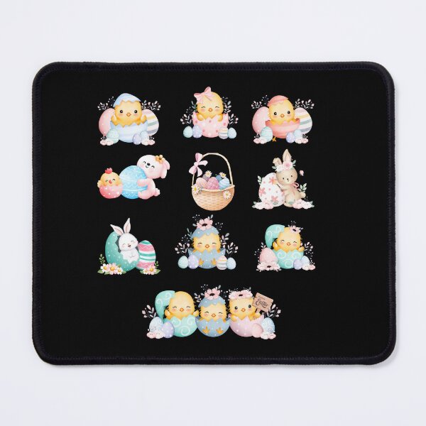 Item preview, Cute Easter Chicks and Bunnies Collection designed and sold by Khadigadesings.