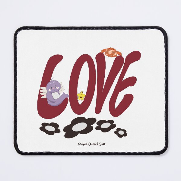 Item preview, Love and flowers designed and sold by 5stones2hands.