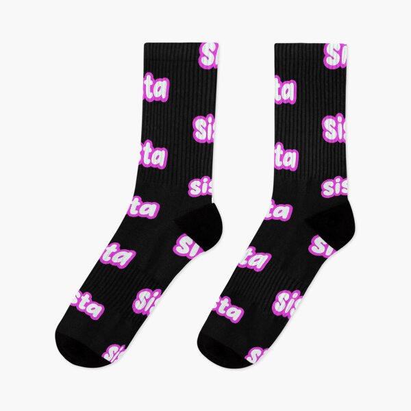 Item preview, Sista, Pink outline designed and sold by Memes N Lore .