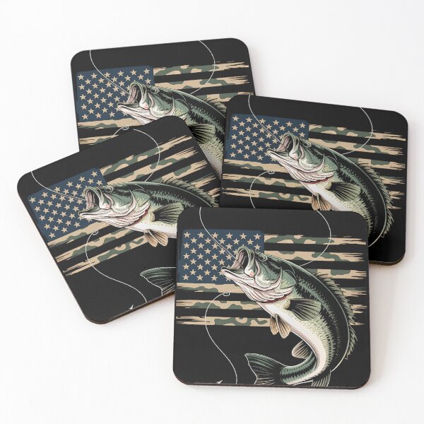 Item preview, Fishing Camouflage US American Flag Fish Fisherman designed and sold by SusanaKlein.