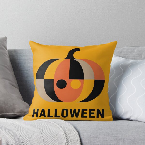 Item preview, Modern Pumpkin Abstraction – Bauhaus Style Halloween Design designed and sold by RDRdesign.