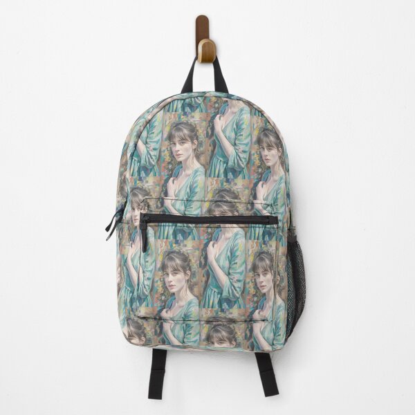 Item preview, Impressionist Woman Portrait Green Dress Art By Merch, Limited Edition designed and sold by MADISYNDONALD.