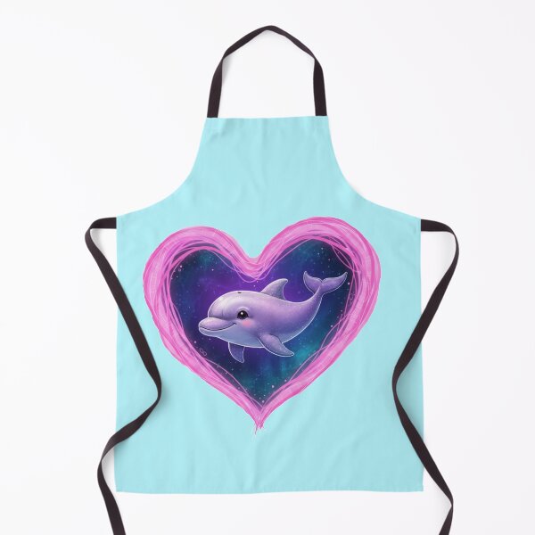 Item preview, EchoHeart Dolphin (PURPLE) designed and sold by CleverCulture.