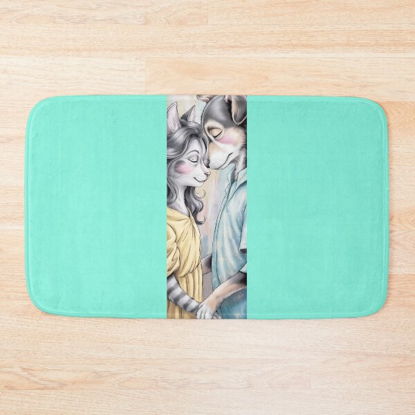 Artikelvorschau, Feline Canine Affection Artwork von Merch, limitierte Auflage entworfen und verkauft von MADISYNDONALD.