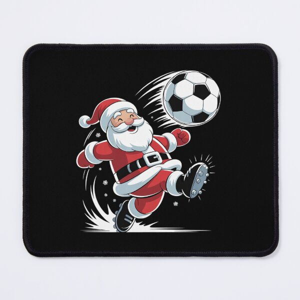 Item preview, Santa Plays Soccer Christmas Sports designed and sold by DrewLeuschke.