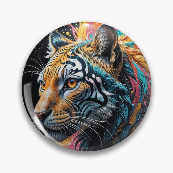 Item preview, Splash Paint Tiger  designed and sold by VJ-Arts.