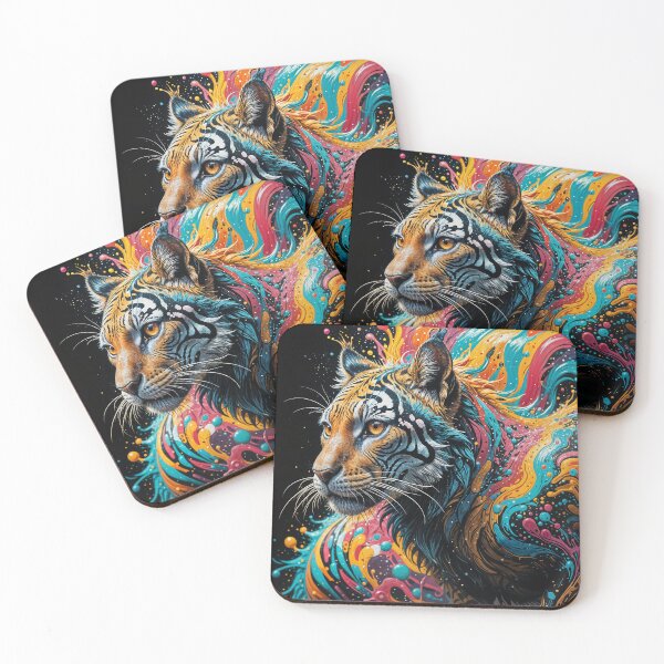 Item preview, Splash Paint Tiger  designed and sold by VJ-Arts.