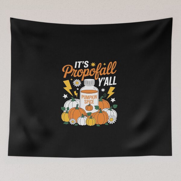 Item preview, It's Propofall Y'all CRNA ICU Nurse Fall Autumn Halloween  designed and sold by EllinoKlemo.