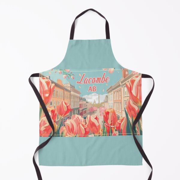 Item preview, Lacombe AB Prairie Town & Tulips Alberta Travel Art designed and sold by meganohm.