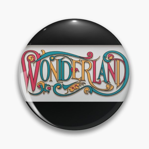 Item preview, Wonderland Ornate Typography – Whimsical Vintage Lettering Art designed and sold by Kuotica.