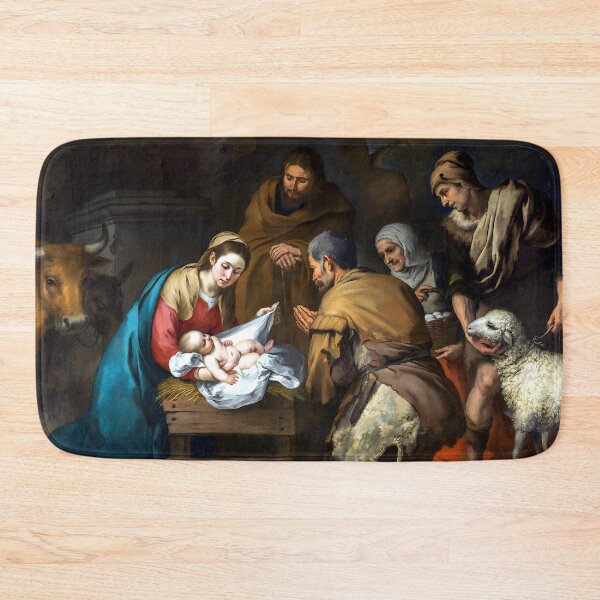 Item preview, Adoration of the Shepherds - Bartolome Esteban Murillo designed and sold by Jon-Baran.