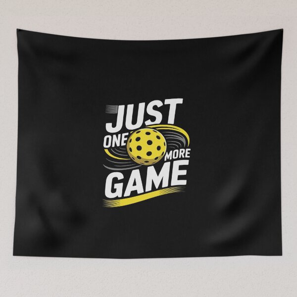 Item preview, Just One More Game -Pickleball Player Paddleball  designed and sold by EllinoKlemo.
